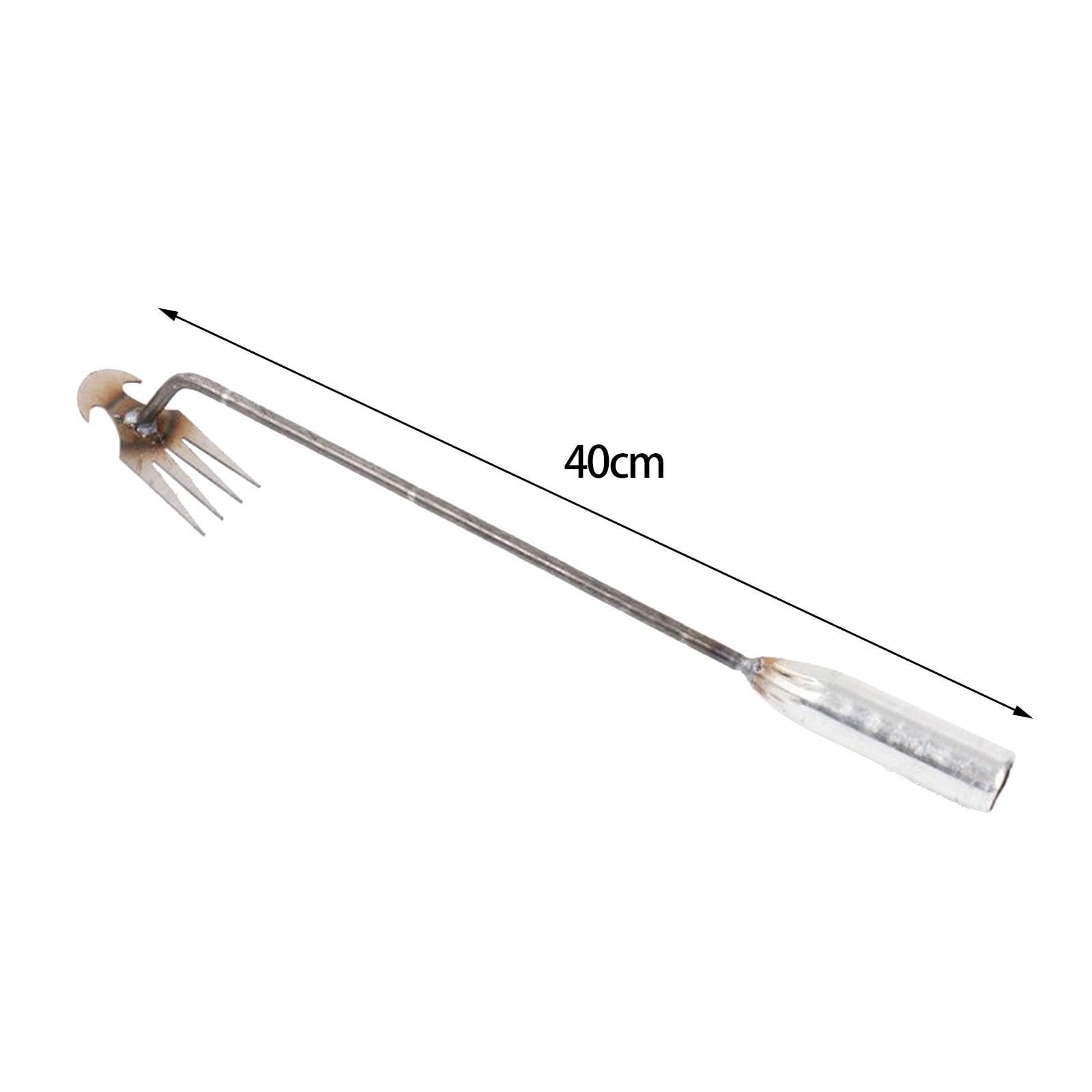 Weeding Artifact Hand Cultivator Rake Hoe Tiller Tool for Vegetable Planting 40Cm - Image 2