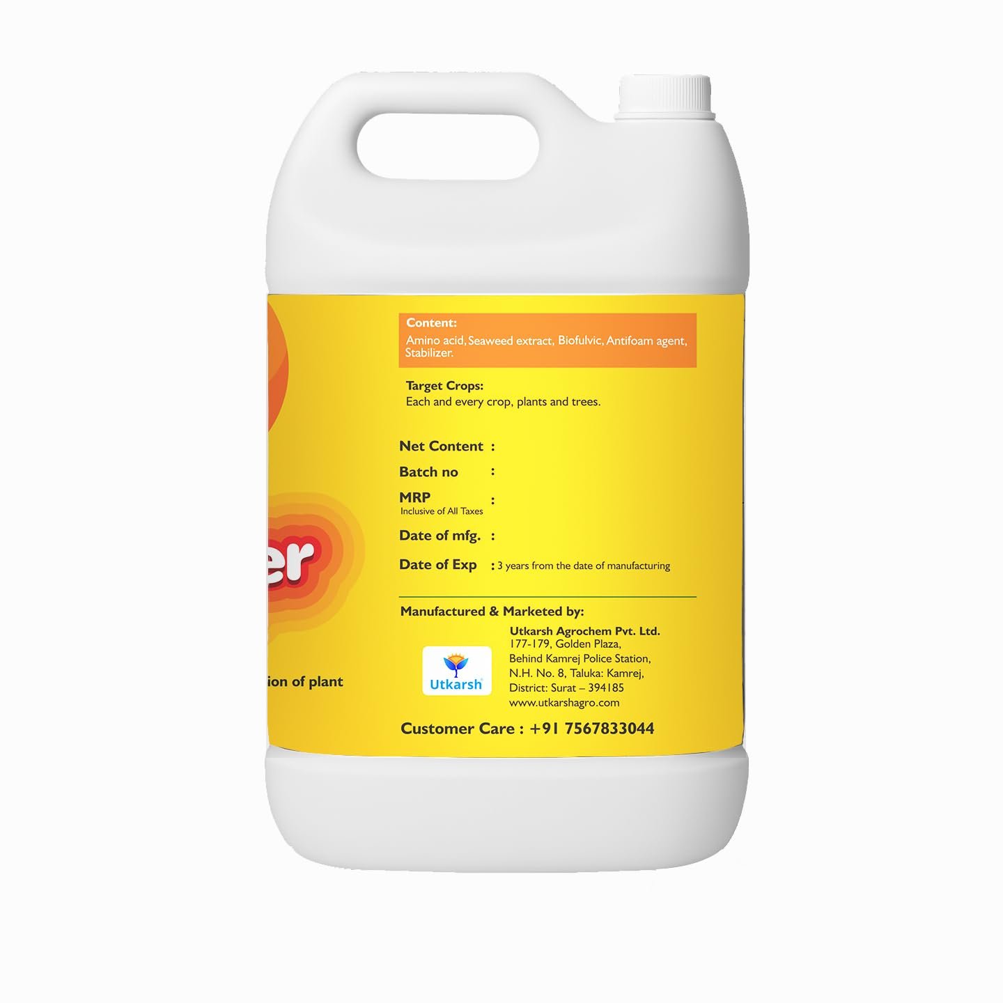 Panther (Activated Biological Formulation for Effective Flowering & Plant Growth), Biostimulant (5 Liter; Pack of 1) - Image 7