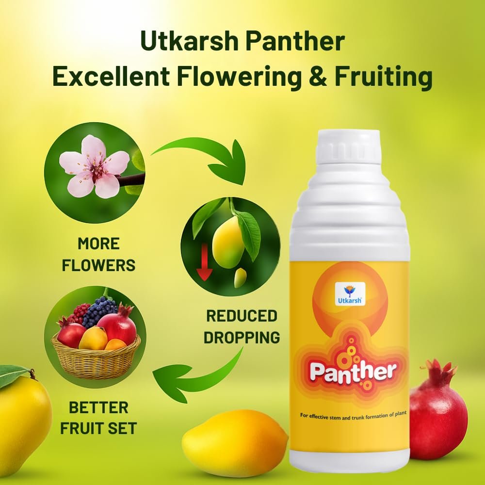 Panther (Activated Biological Formulation for Effective Flowering & Plant Growth), Biostimulant (5 Liter; Pack of 1) - Image 4