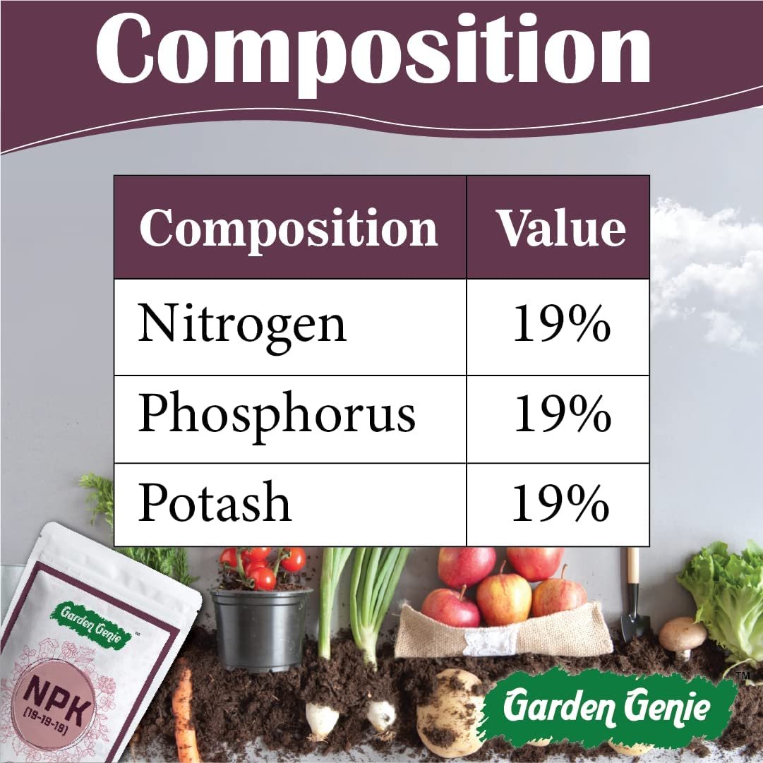 Garden Genie NPK 19 19 19 Fertilizer For Plants 800 Gm, Powder - Image 7