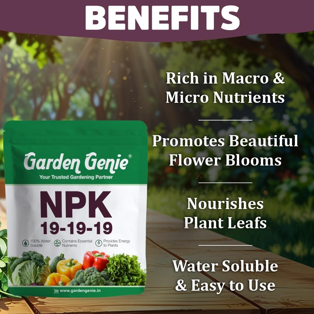 Garden Genie NPK 19 19 19 Fertilizer For Plants 800 Gm, Powder - Image 4