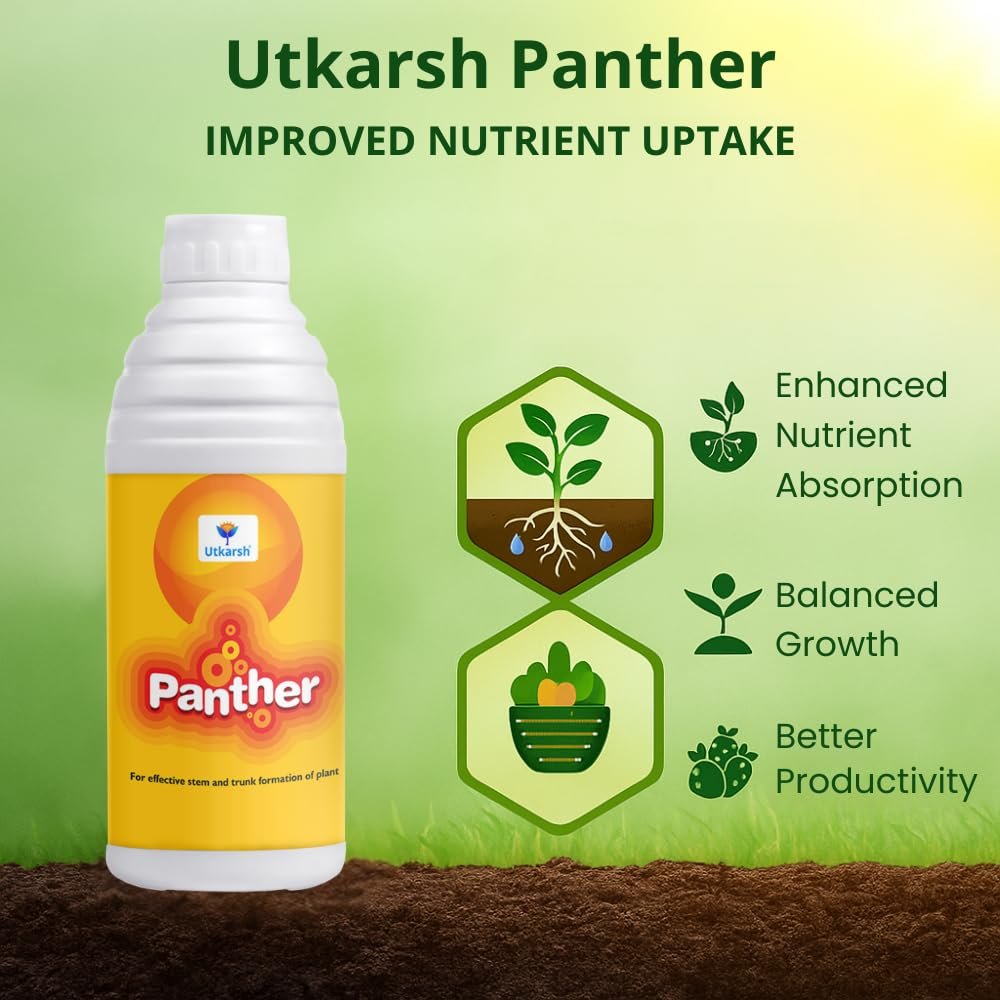 Panther (Activated Biological Formulation for Effective Flowering & Plant Growth), Biostimulant (5 Liter; Pack of 1) - Image 2