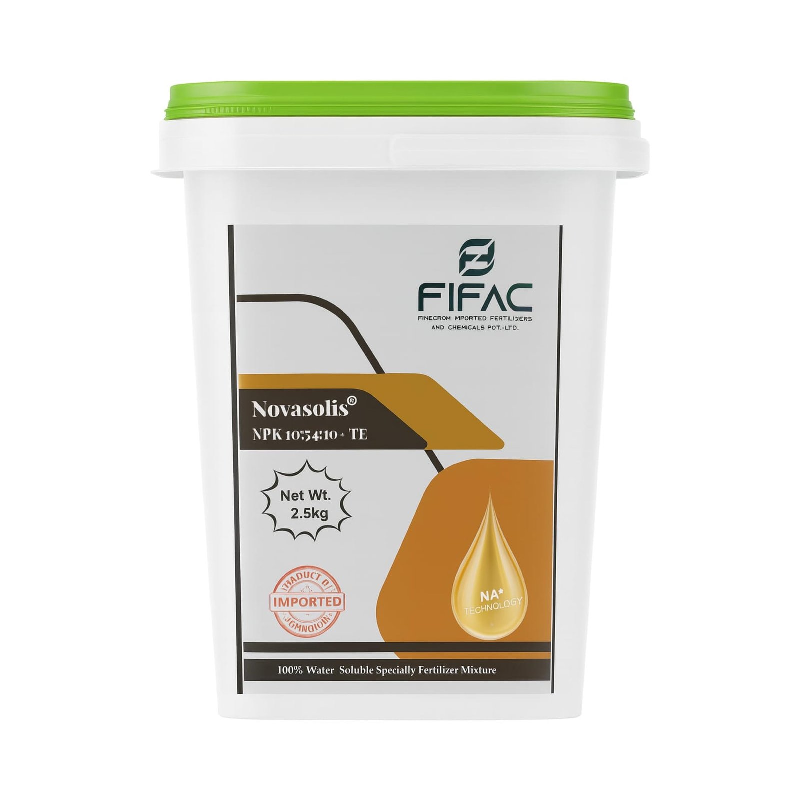 NOVASOLIS NPK 10:54:10 Fertilizer - Water Soluble High Phosphorus Fertilizer | Complete Plant Nutrition for Gardening, Growth Boost & Flowering (10 Kg)