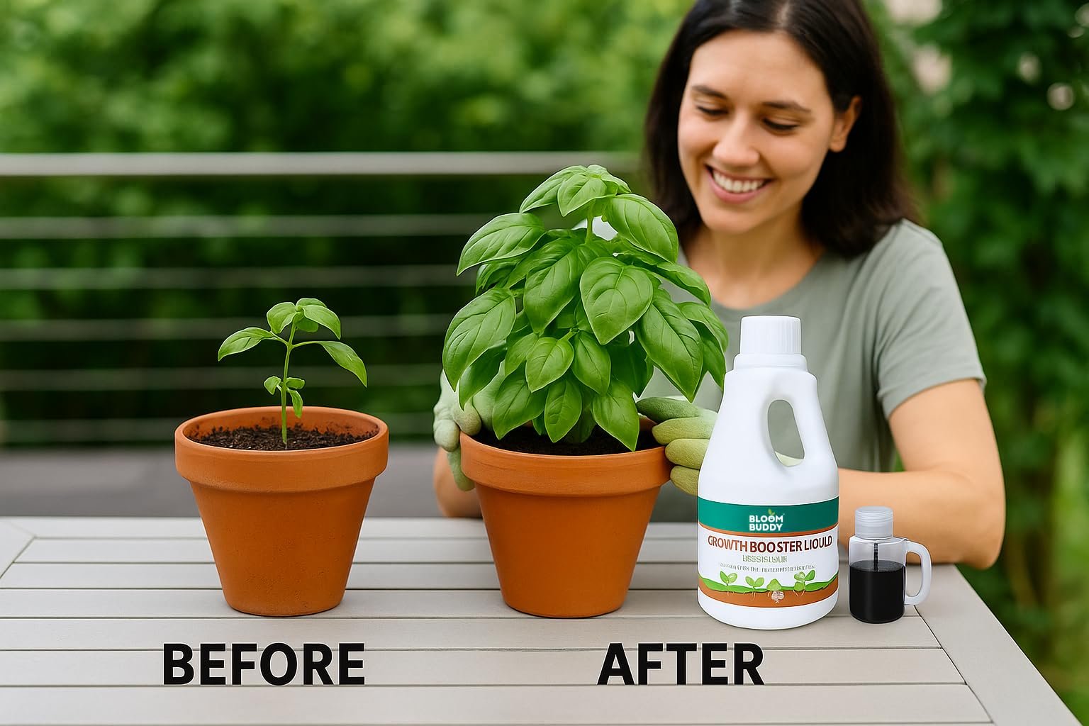 Bloom Buddy Growth Booster Liquid – Pour & Feed™ | 1L Nutrient-Rich Plant Tonic for Faster Growth, Strong Roots & Vibrant Greenery | For All Indoor & Outdoor Plants - Image 6