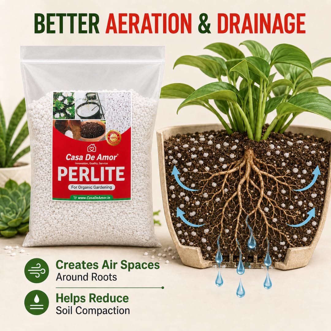 Casa De Amor Perlite for Hydroponics & Horticulture, 500 Gram - Image 5