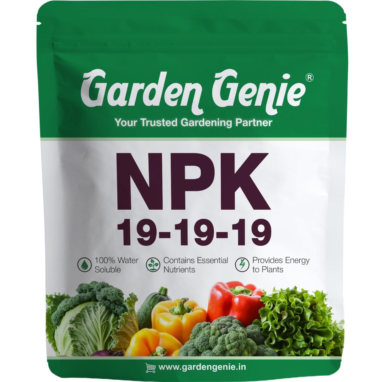 Garden Genie NPK 19 19 19 Fertilizer For Plants 800 Gm, Powder