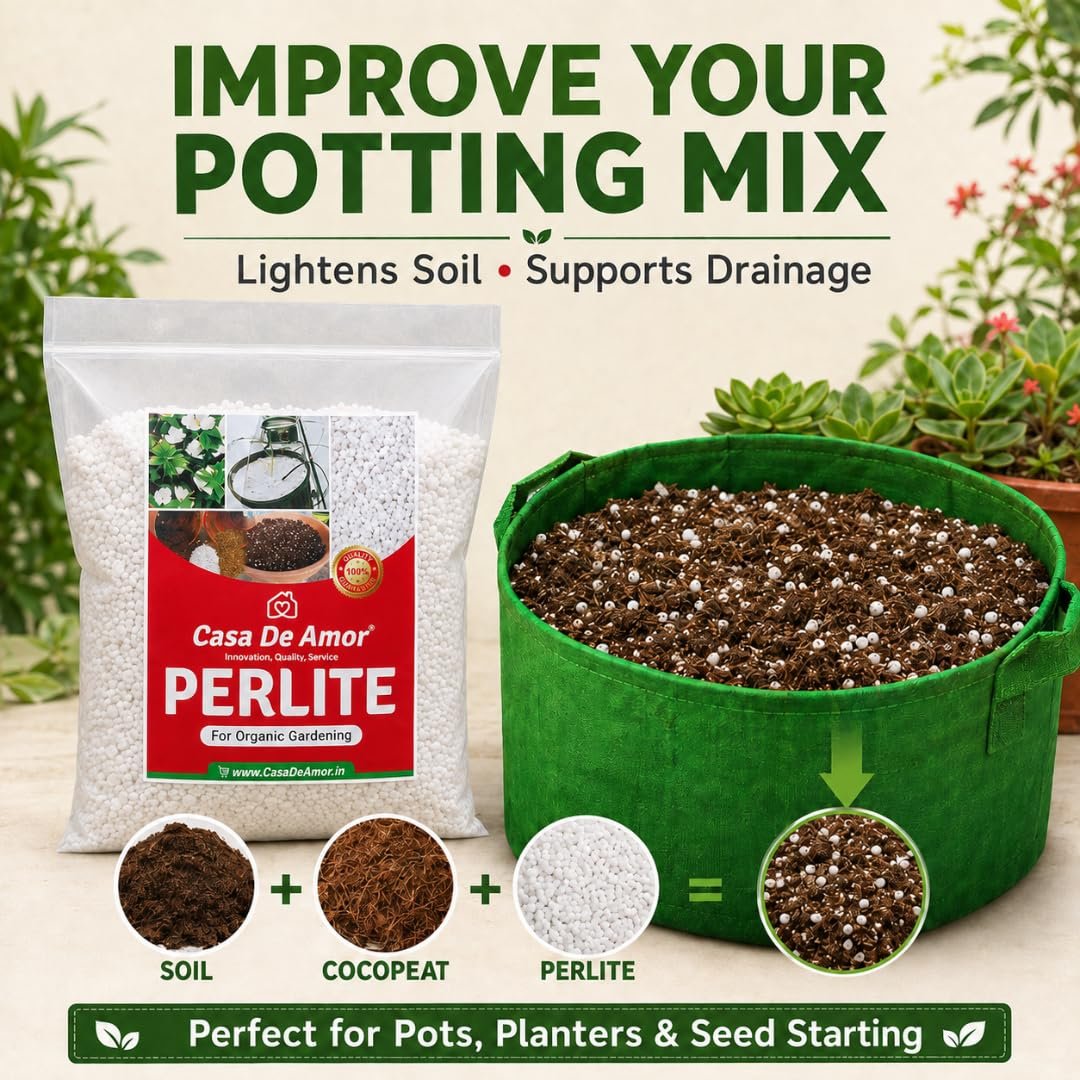 Casa De Amor Perlite for Hydroponics & Horticulture, 500 Gram - Image 2