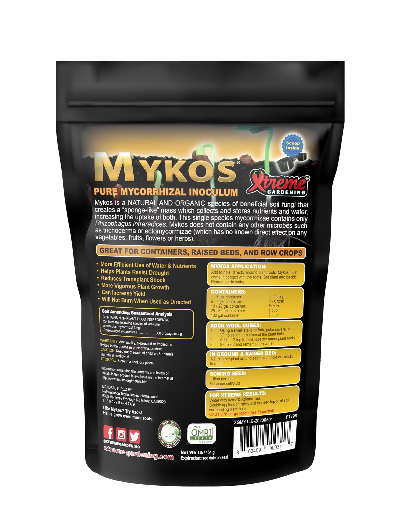 1 Lb Rti 4401 Mykos Granular 1-Pound - Image 2