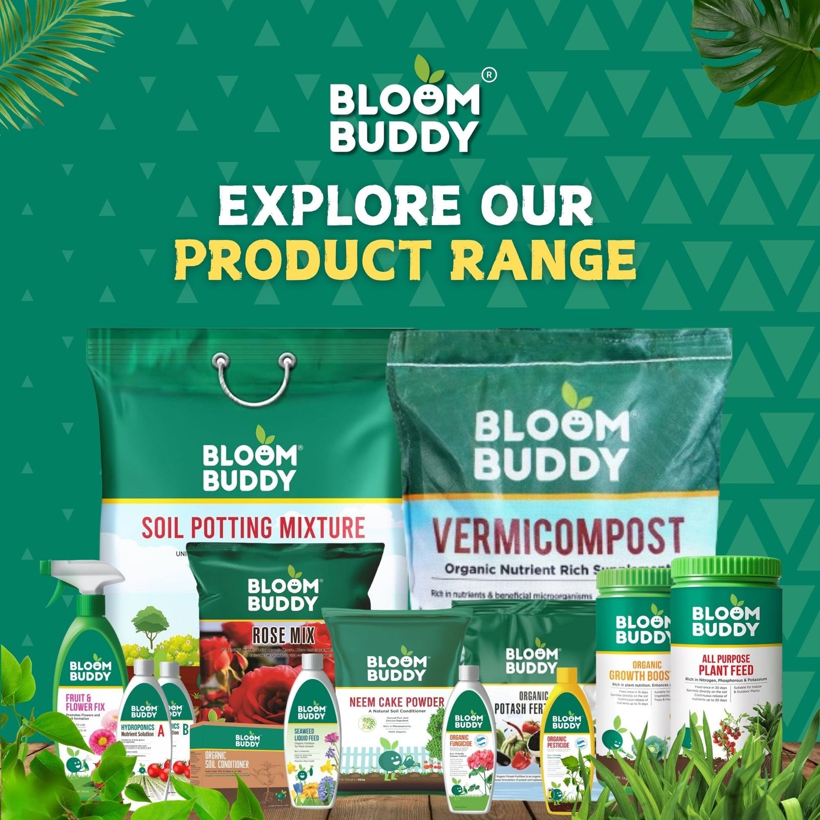 BloomBuddy Plant Fertilizer 1kg Granules – 100% Organic NPK Rich Growth,Flower & Fruit Booster | Fertilizer for Plants Home Garden, Pot Plants,Indoor Plant Fertilizer,Plant Food,Potted Plant Nutrients - Image 8