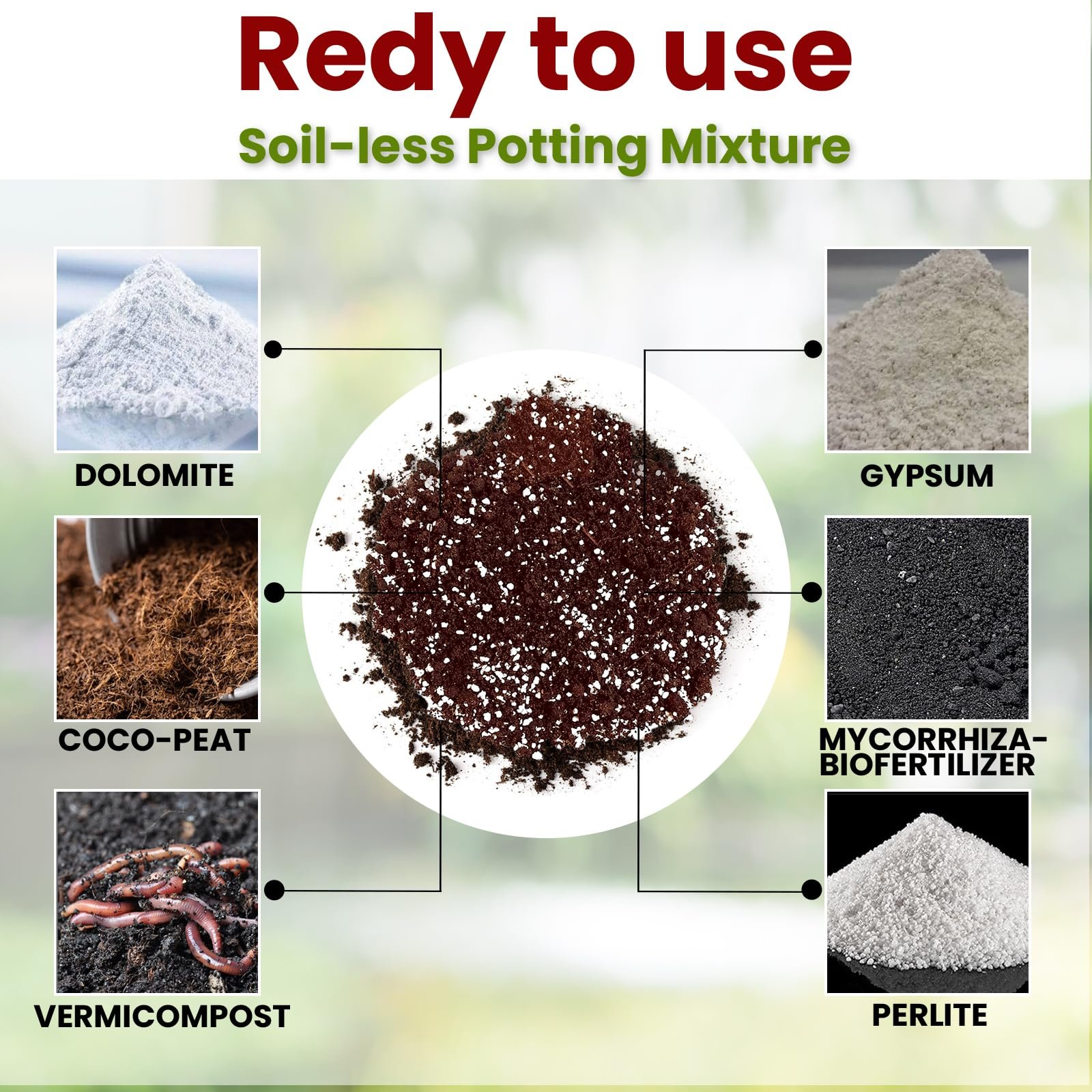 Garden Genie Potting Soil Mix 5KG | Ready to Use Soil Mix for Plants | Organic Potting Mix for Home Garden | Ideal for Potted Plants, Balcony, Terrace & Indoor Gardening - Image 6