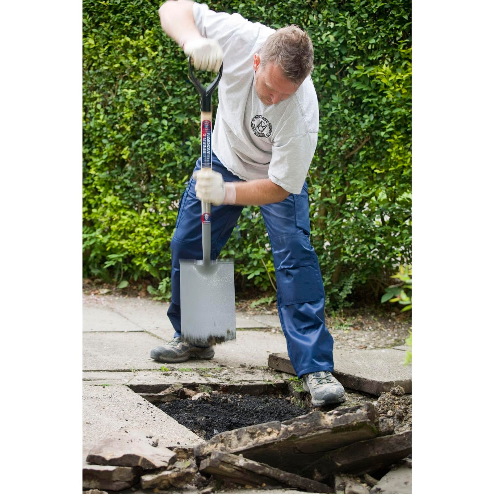 Spear & Jackson Neverbend Professional Treaded Digging Spade 1071AL - Image 6